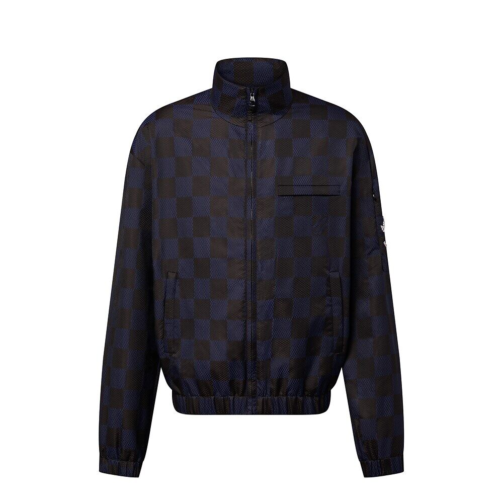 

Нейлоновая дорожная блузон Damier Pop Louis Vuitton, синий
