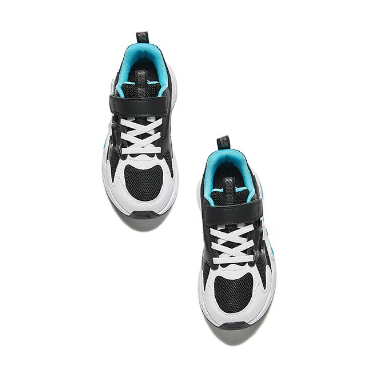 Кроссовки Anta kids Kids Lifestyle Shoes Kids Low-top Black/White, черный/белый — фото 4
