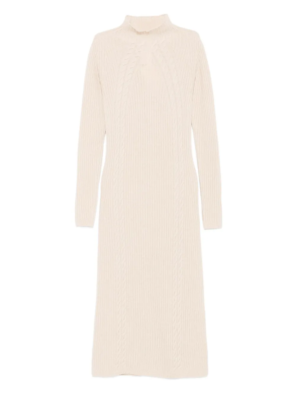 

Платье с высоким воротником MAX MARA, нейтральный