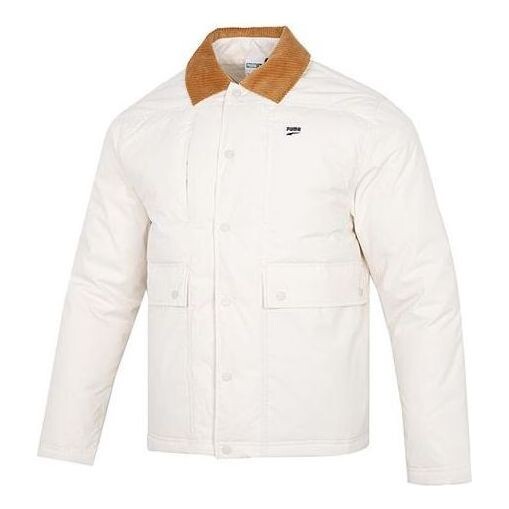 

Куртка downtown padded jacket 'white' Puma, белый