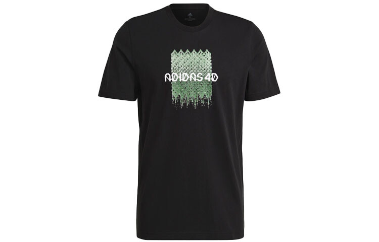

Футболка мужская черная Adidas, черный