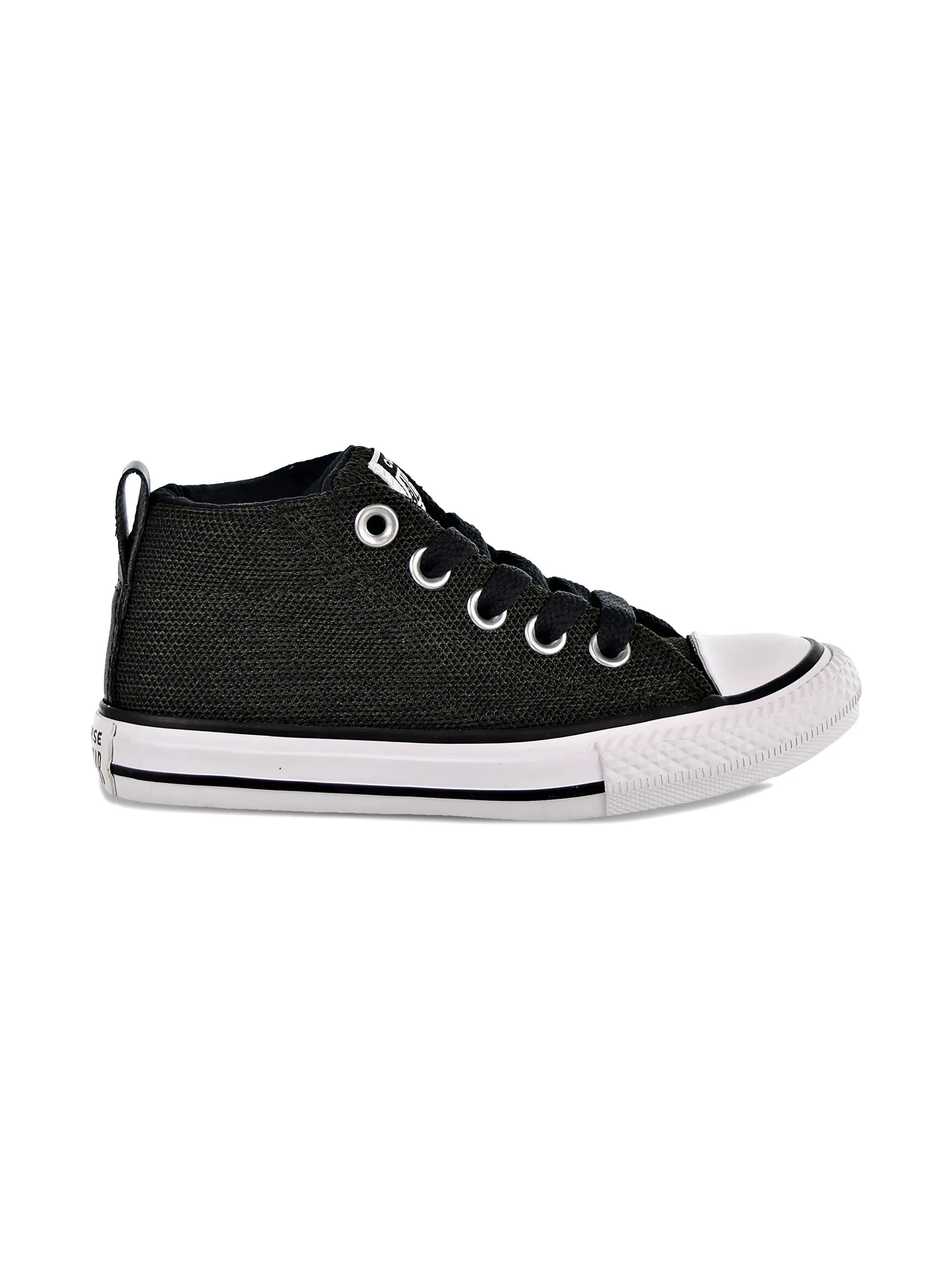 

Кеды Chuck Taylor All Star Street Mid PS Utility Green/Black/White Converse Kids, черный