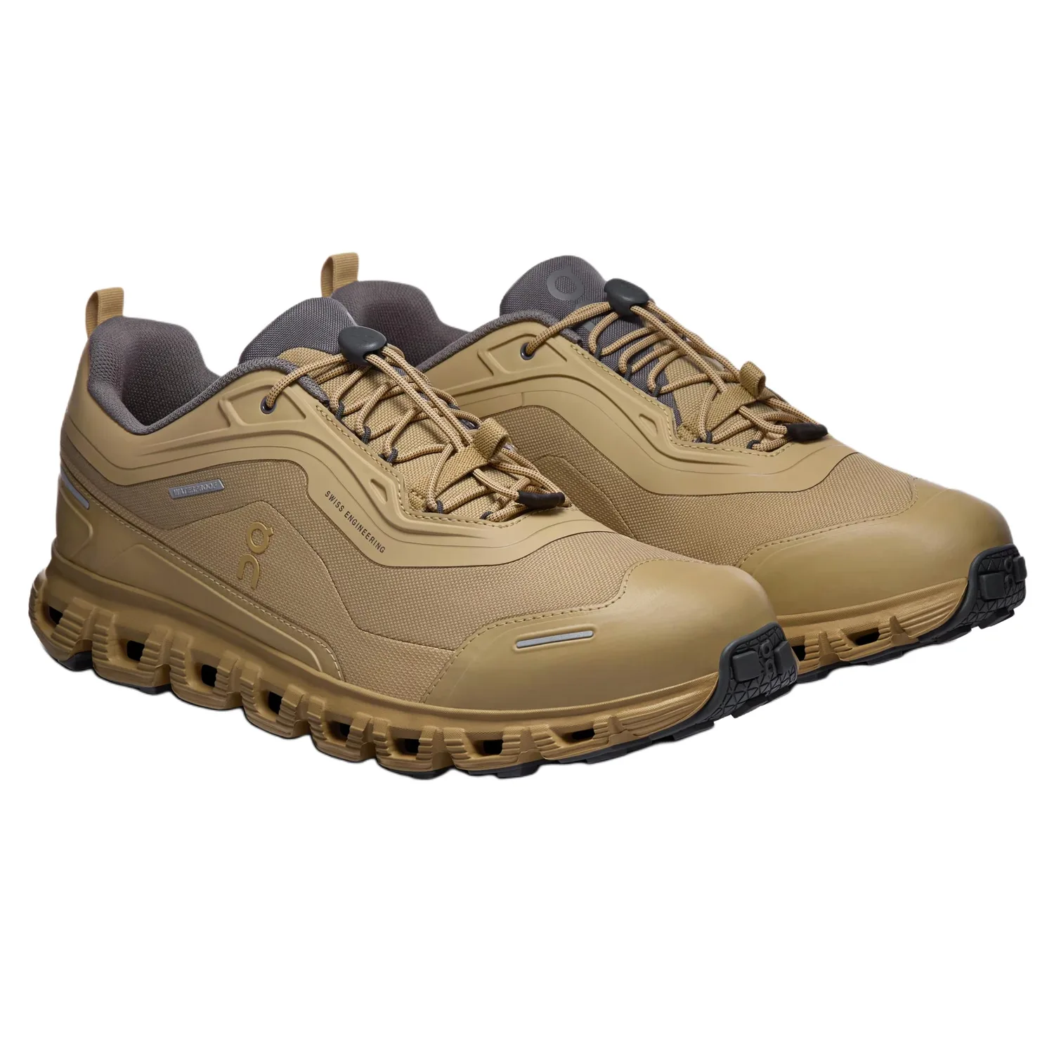 On Cloud 6 Running Shoes мужские светло-коричневые — фото 4