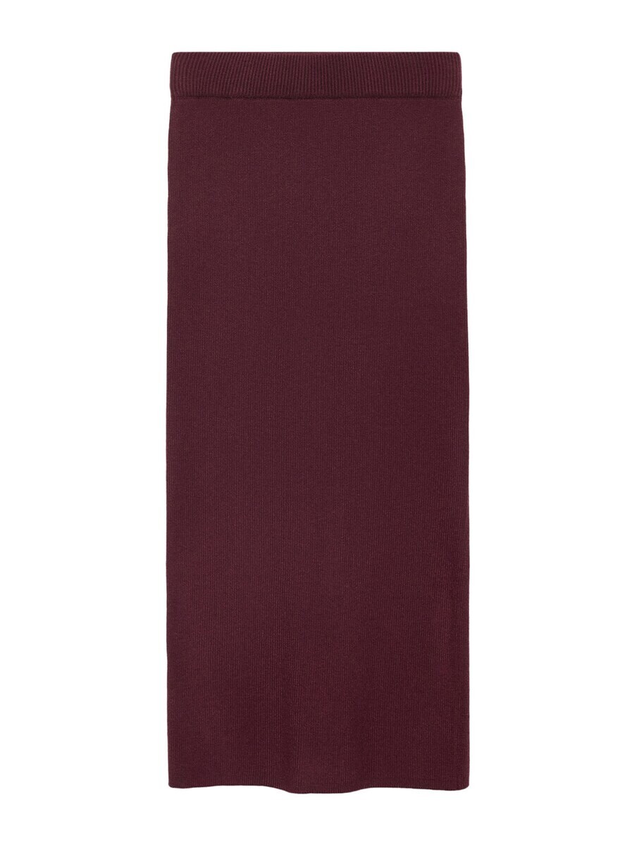 

Юбка макси MANGO Skirt MOZA, темно-красный