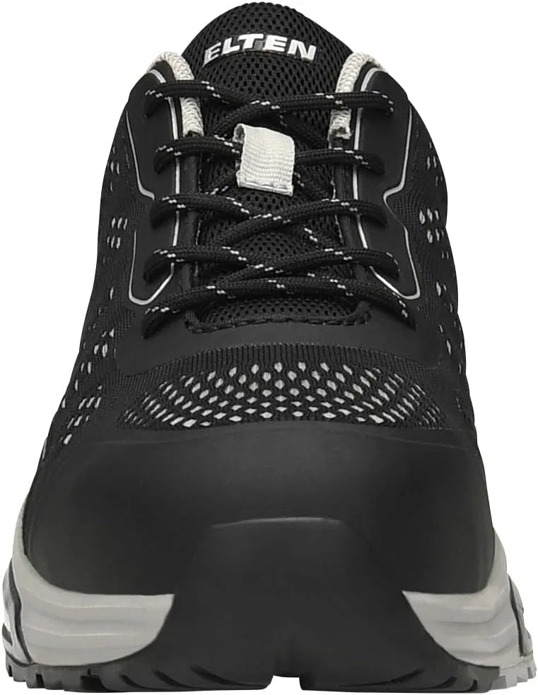 Защитные ботинки ELTEN Corby XXE Black Low ESD S1, для мужчин и женщин, текстиль, стальной защитный носок, легкие, спортивные — фото 4
