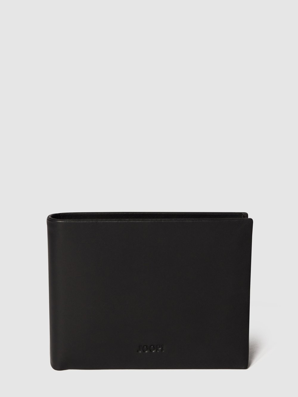 

Кожаный кошелек с тисненым логотипом JOOP! Collection, черный