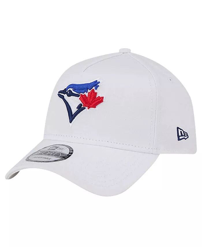 

Мужская белая регулируемая кепка Toronto Blue Jays TC A-Frame 9FORTY New Era, белый