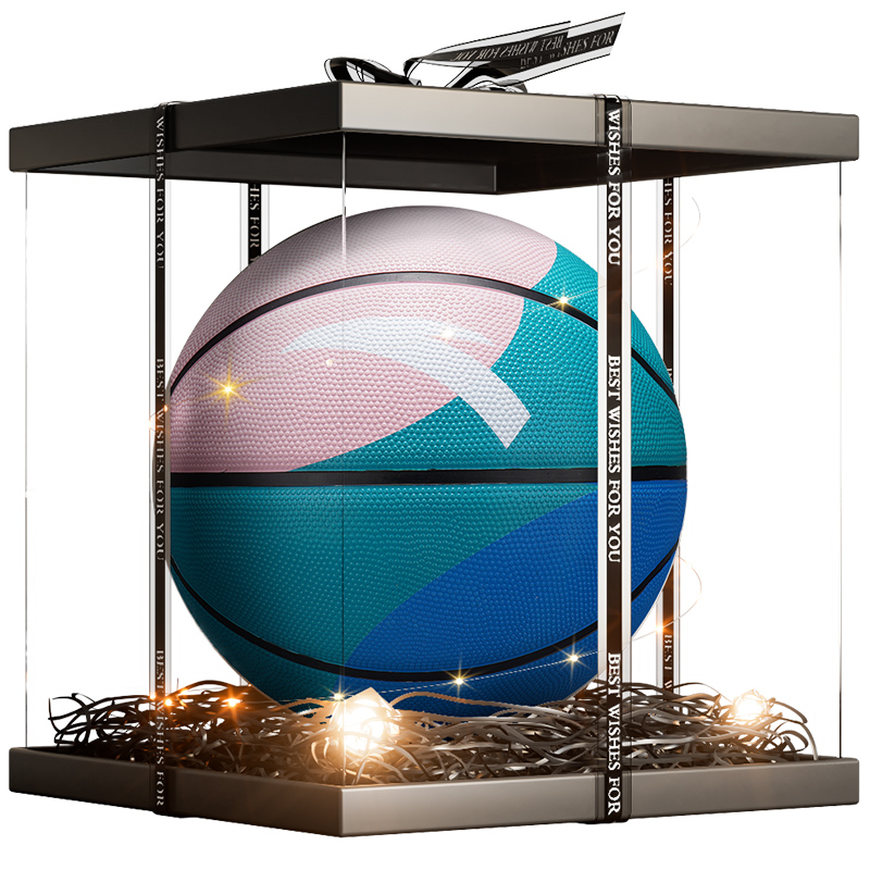 

ANTA Баскетбольный мяч China Rubber Basketball Blue Green Pink Size 5/7 Training Unisex