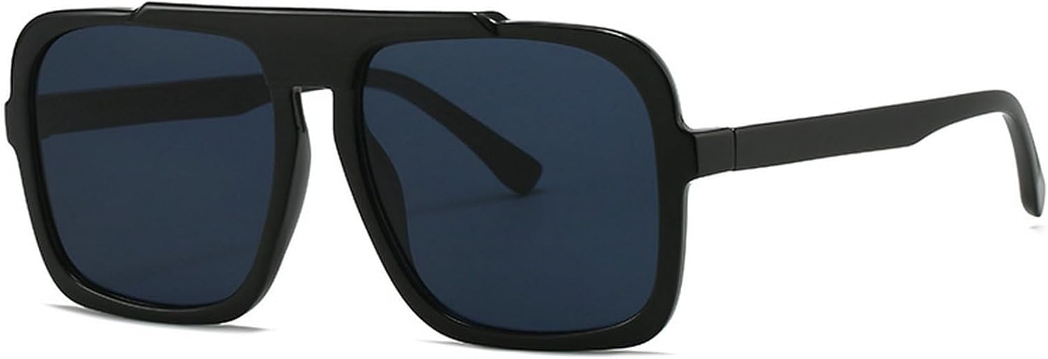 

Модные большие квадратные солнцезащитные очки для женщин, винтажные панк-очки для мужчин, солнцезащитные очки для активного отдыха, квадратные очки UV400 N47 mincl, Black