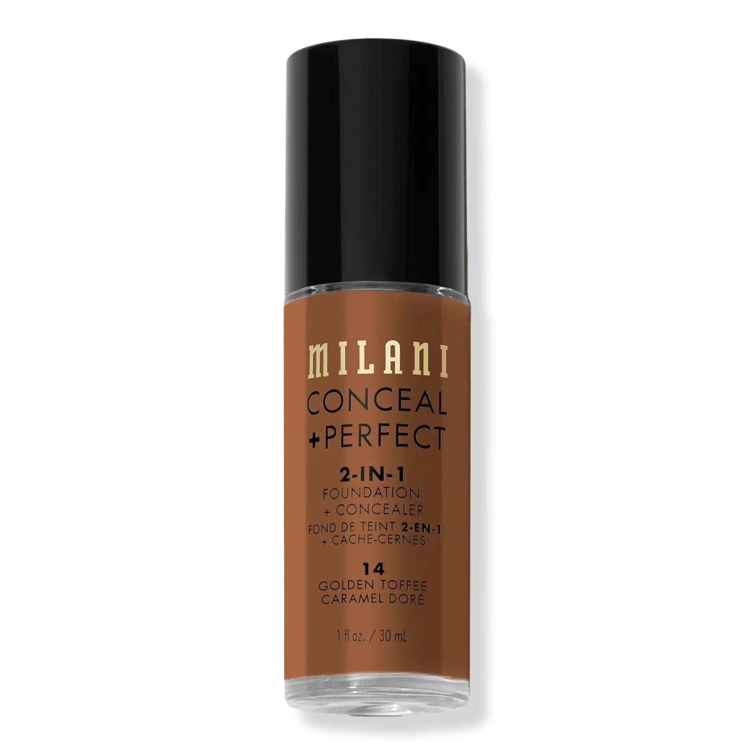 

Conceal + Perfect 2-в-1 Тональный крем + Консилер Milani, Golden Toffee