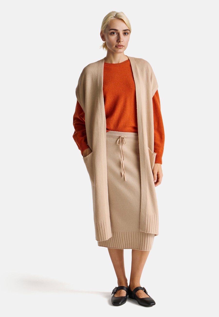 

Кардиган United Colors of Benetton LONG, Beige