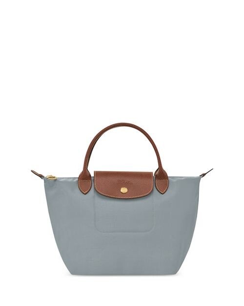 

Маленькая нейлоновая сумка-тоут Le Pliage Original с верхней ручкой Longchamp, цвет Gray