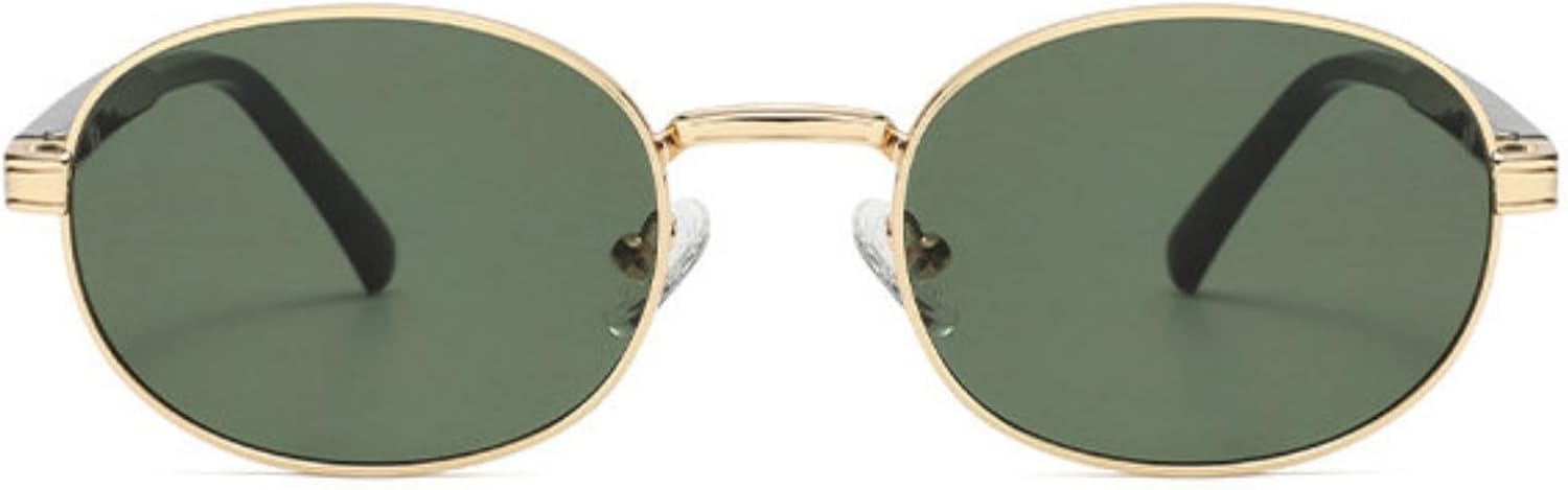 

Солнцезащитные очки Willochra в стиле ретро, ​​модные, овальные, с градиентным переходом цвета, для женщин и мужчин, в стиле 90-х, маленькие, милые, круглые, в металлической оправе, с защитой от УФ-излучения UV400, C2