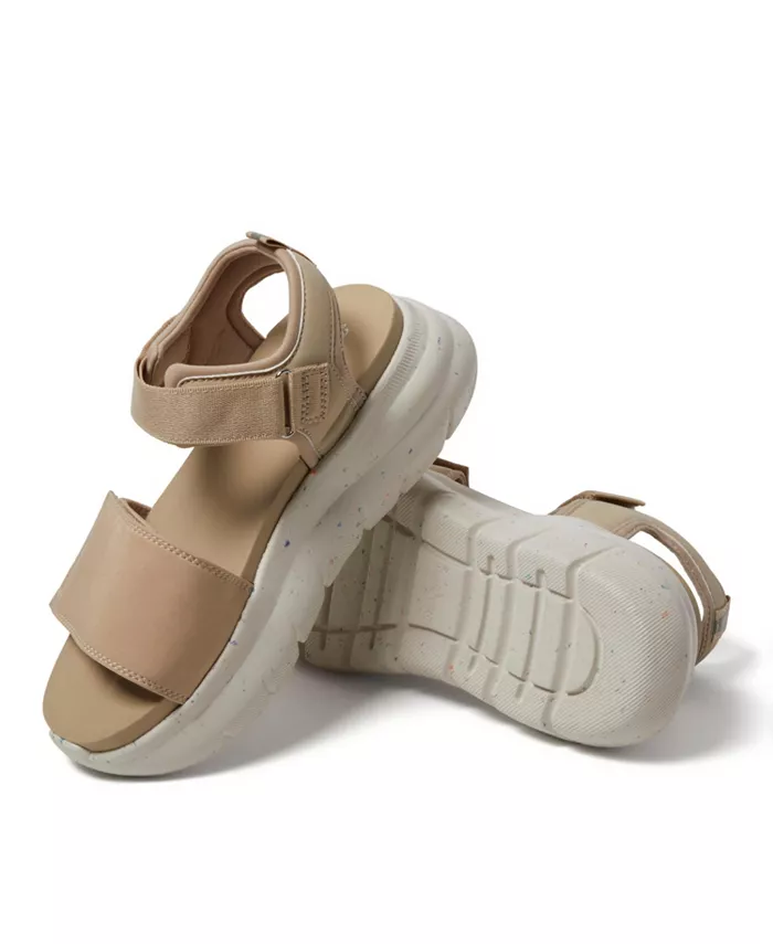 Женские сандалии Odell на платформе Dearfoams, загар/бежевый — фото 2