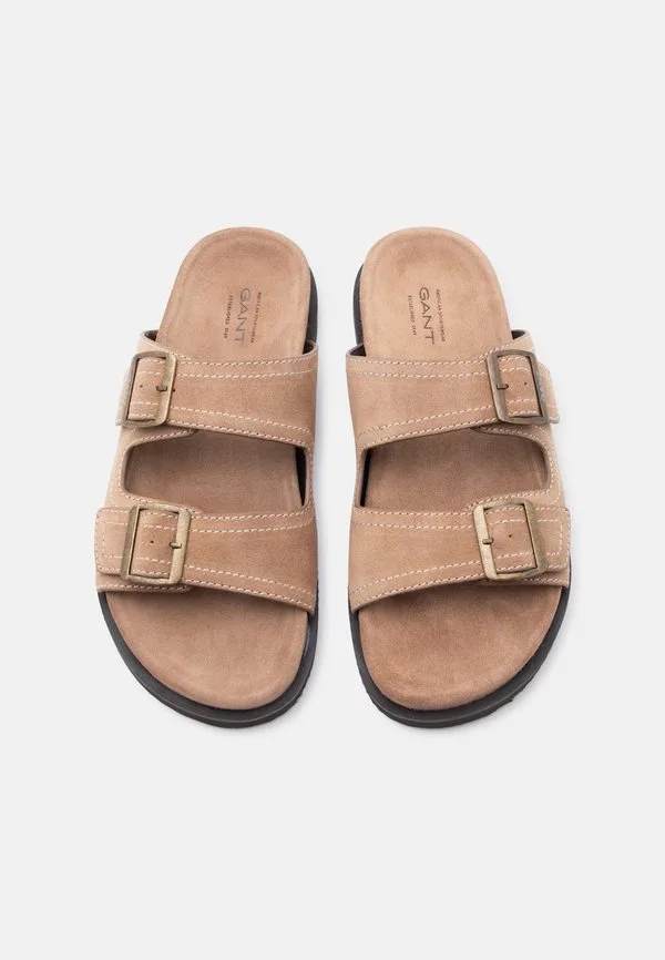 Мулы фэрфо Gant, Warm Khaki — фото 4