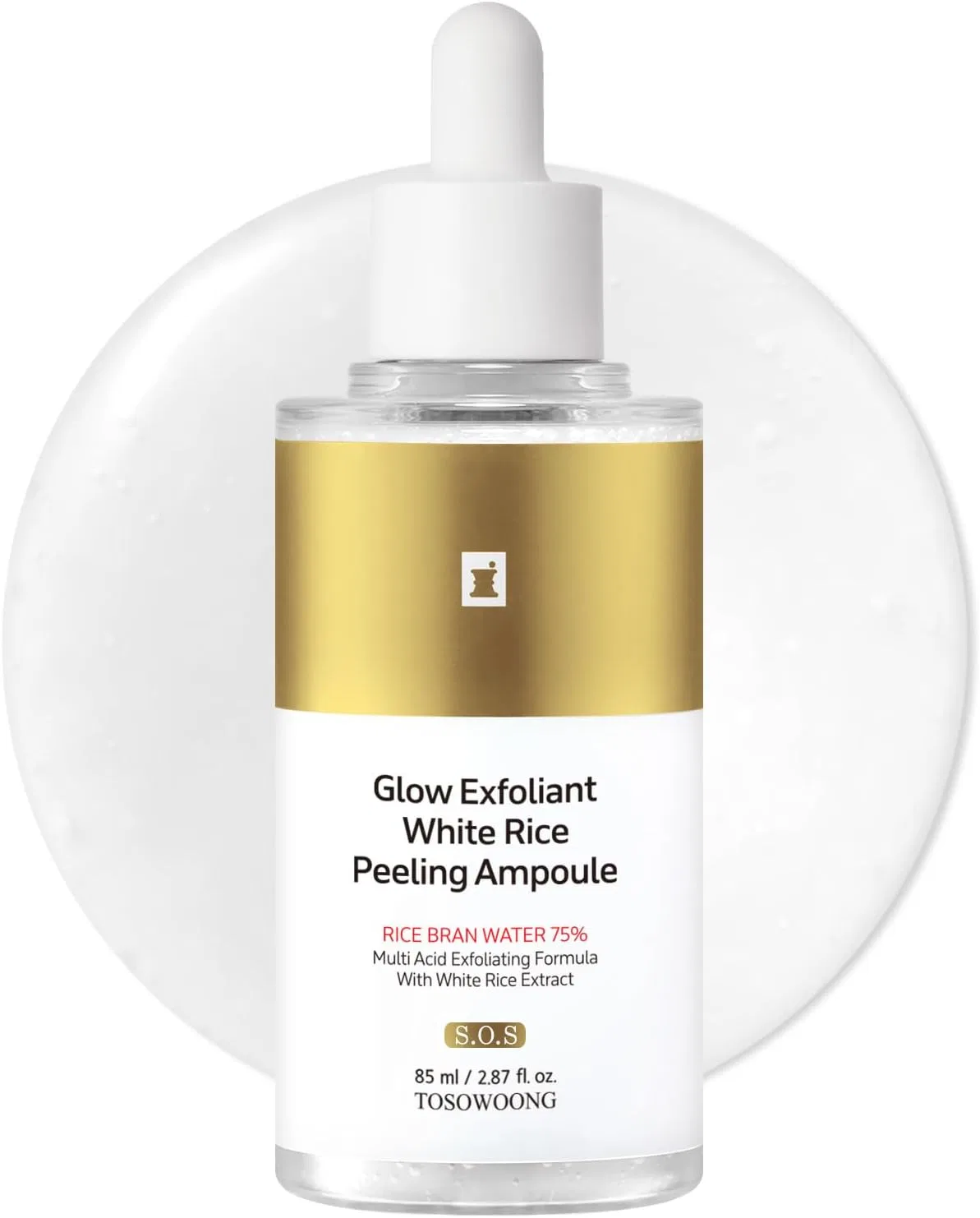 Пилинг Tosowoong — Для лица и тела White Rice Peeling Ample, 85 мл