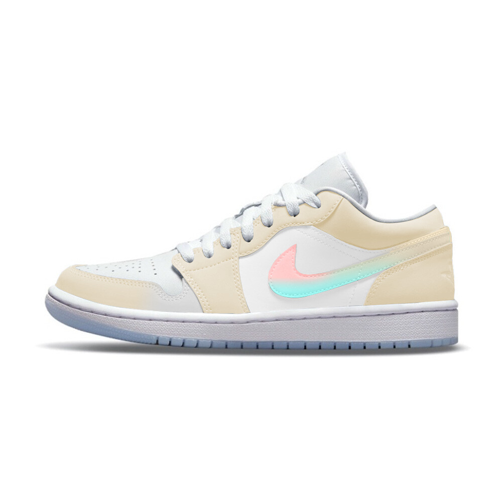 

Баскетбольные кроссовки Air 1 Vintage женские с низким верхом белый/серый Jordan