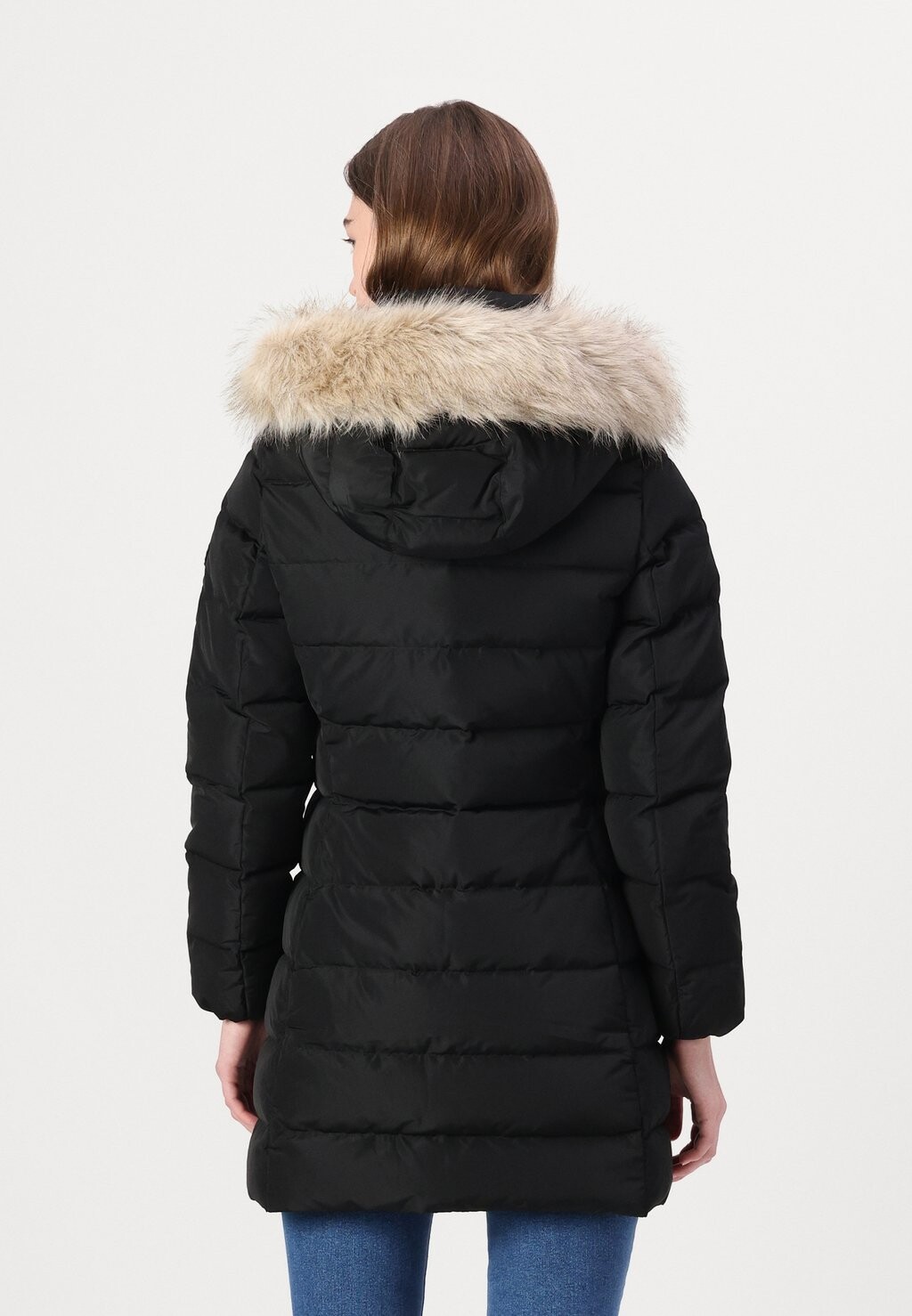 

Пуховое пальто HERITAGE TYRA COAT Tommy Hilfiger, черный