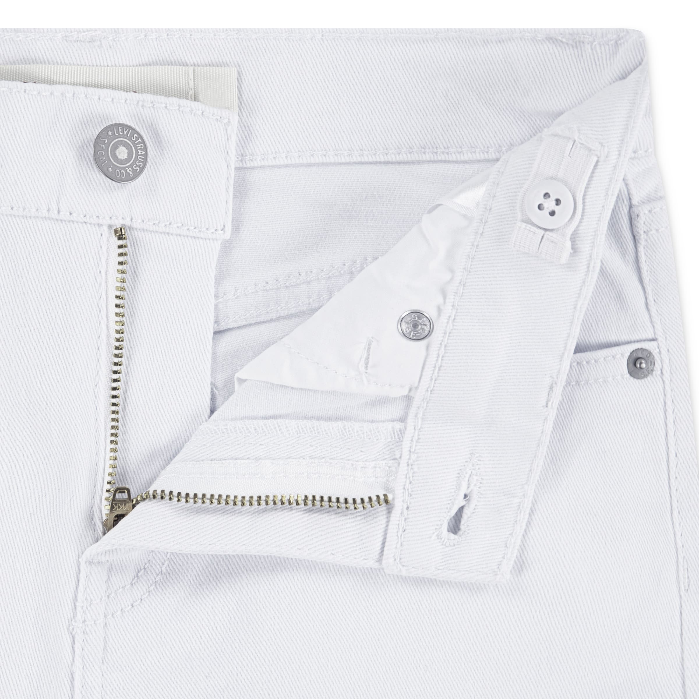 Levi's Kids Джинсы Wide leg в цвете White — фото 3