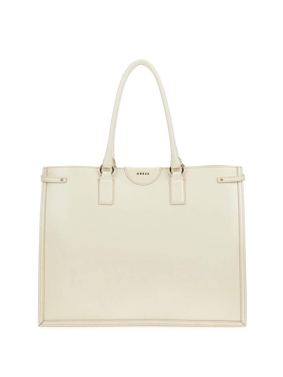 

Сумка шоппер GUESS Shopper Isa, кремовый