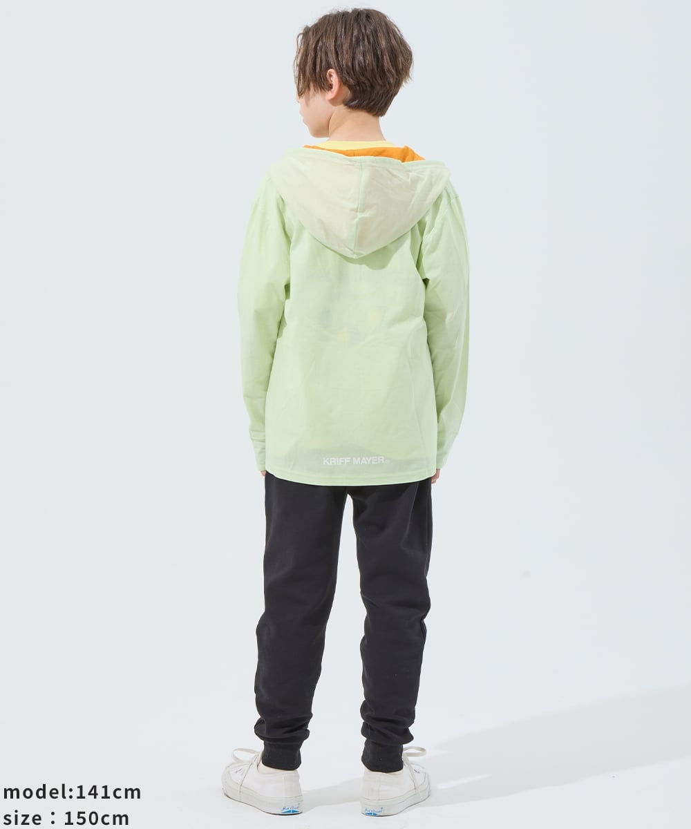 Худи UV Cut Sara Parka Kriff Mayer, LIME-GREEN — фото 4