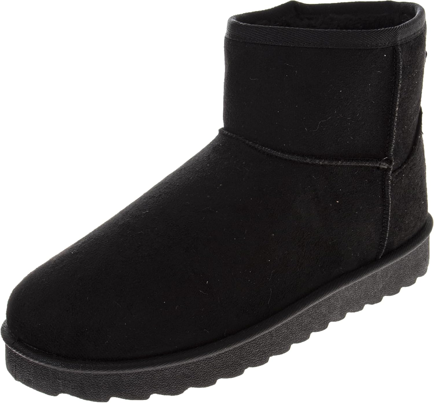 

Зимние Ботинки Avalanche Men - Модные Замшевые Ботинки До Щиколотки (Взрослые Размеры 8,5-13), черный