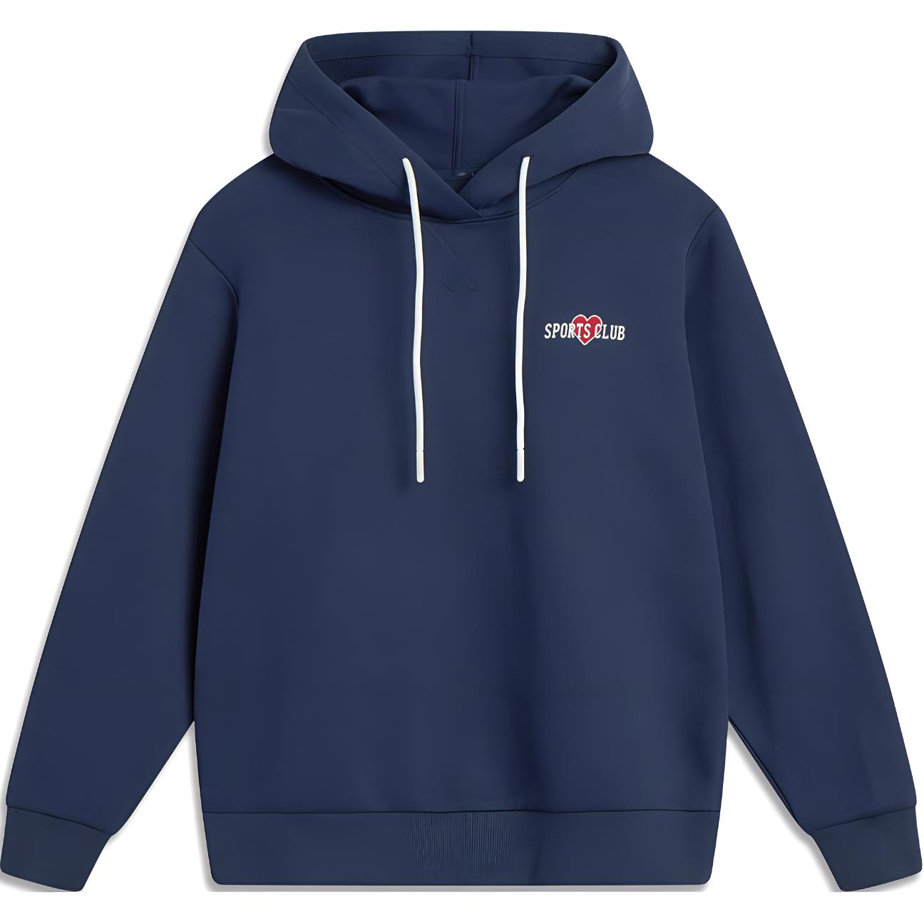 

Толстовка LiNing Sports Life Collection для женщин в тёмном ирисово-синем цвете