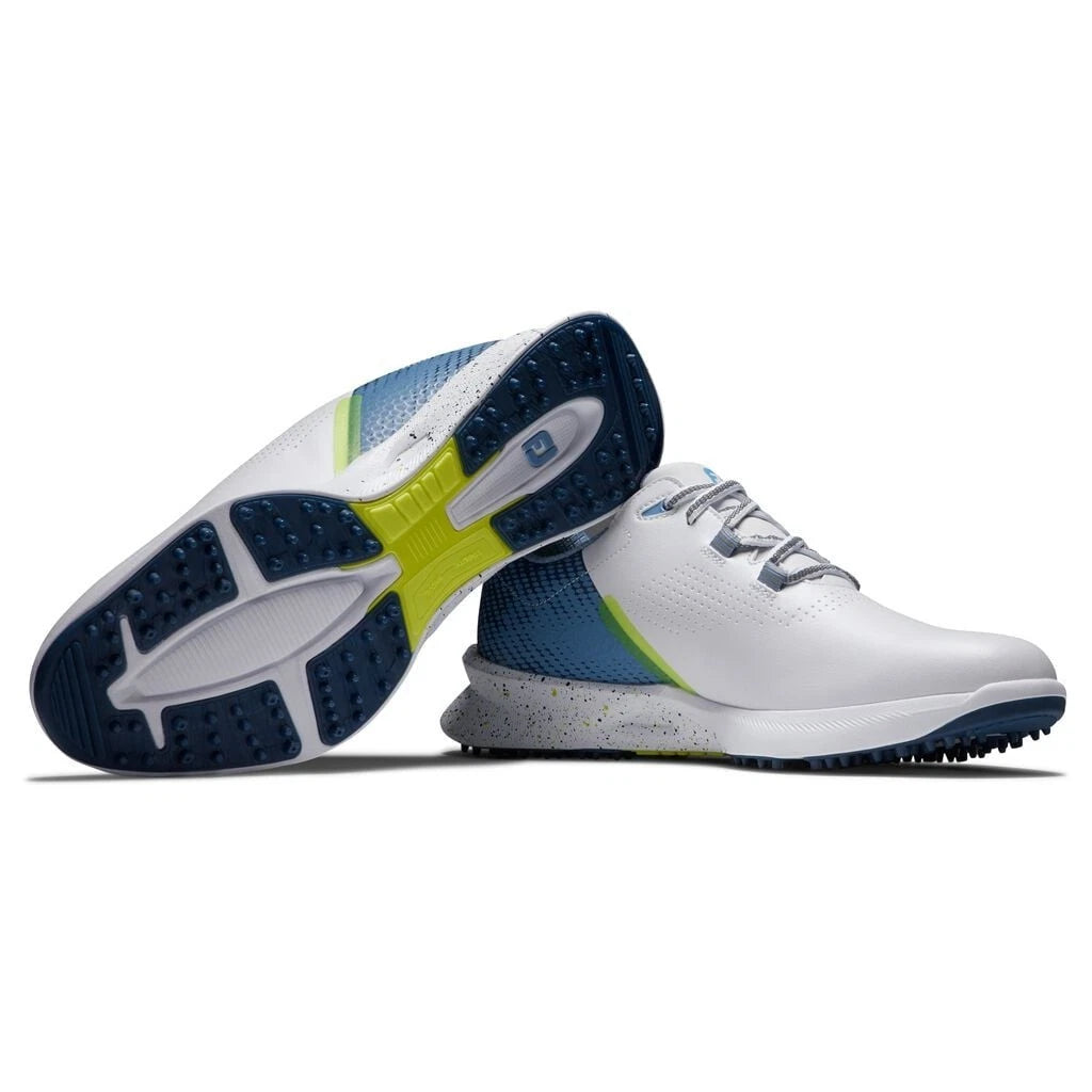 Мужские кроссовки FootJoy FJ Fuel 55429 белого цвета без шипов для игры в гольф TF8141 — фото 4