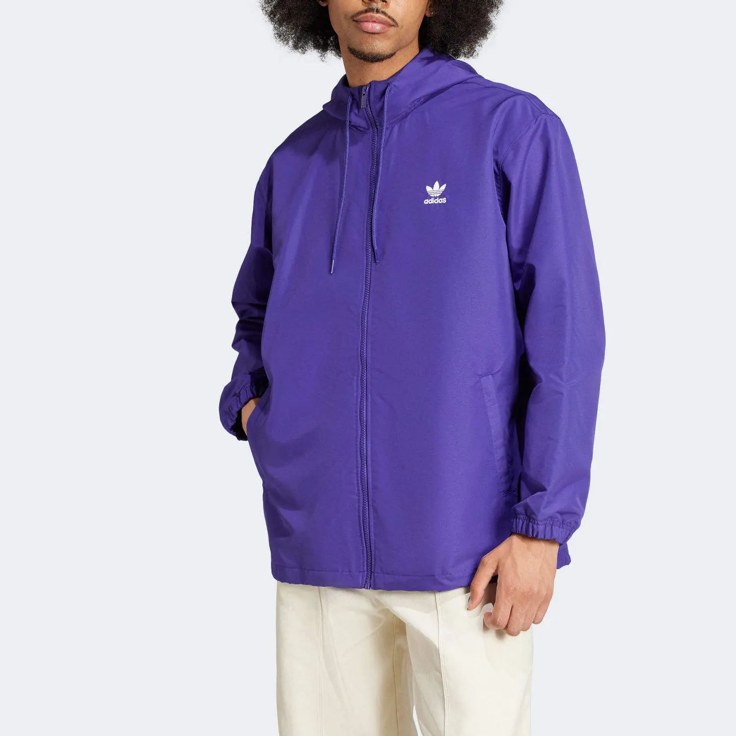 Куртка Adidas Originals мужская фиолетовая — фото 3