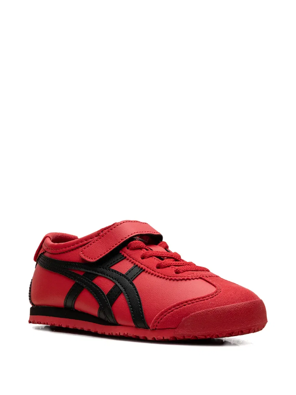 Кроссовки Mexico 66 с ремешком на липучке Onitsuka Tiger, красный — фото 2