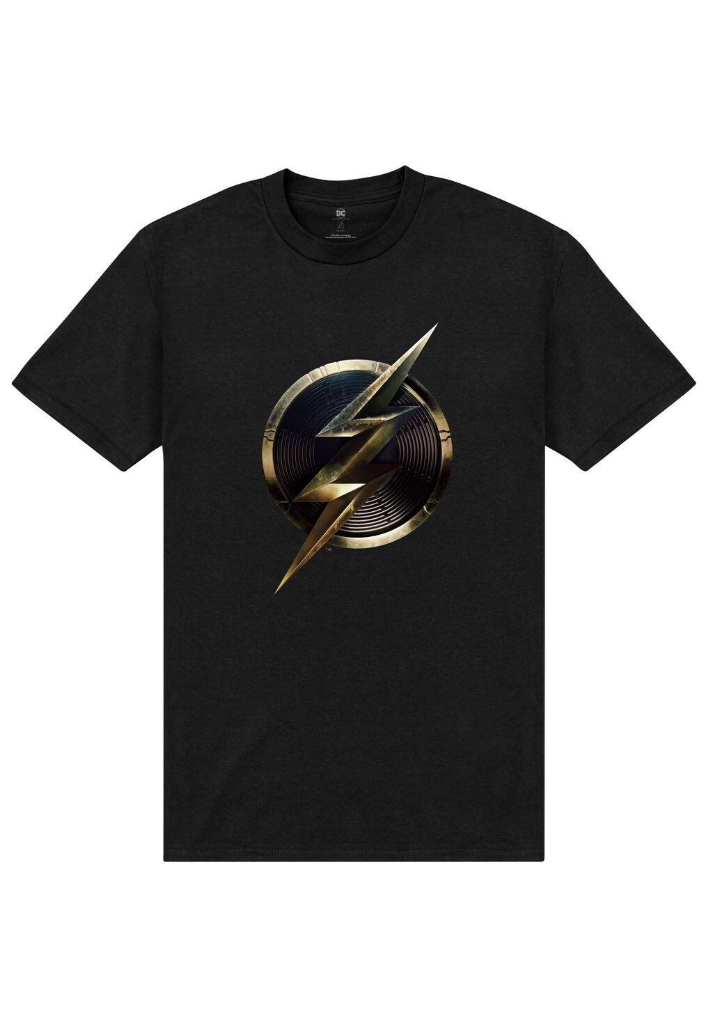 

Футболка с принтом THE FLASH LOGO Henry Tiger, черный