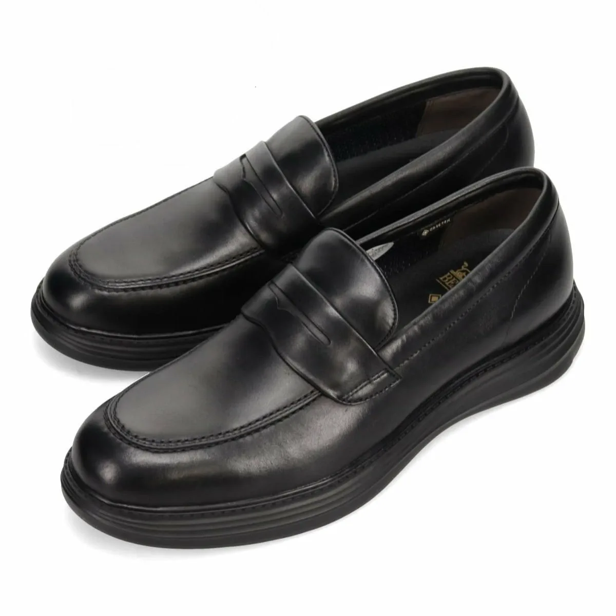 Лоферы BEECLASSIC GORE-TEX для делового повседневного стиля Bee Classic, black