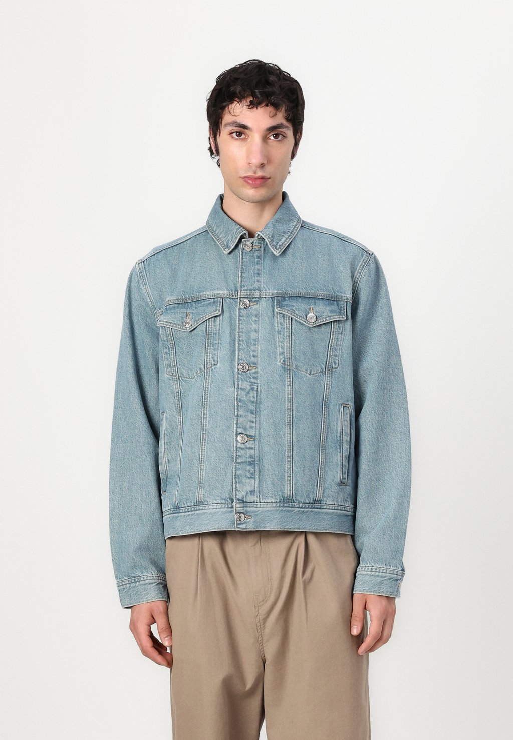 

Джинсовая куртка MICK JACKET Samsøe Samsøe, цвет Caribbean Blue