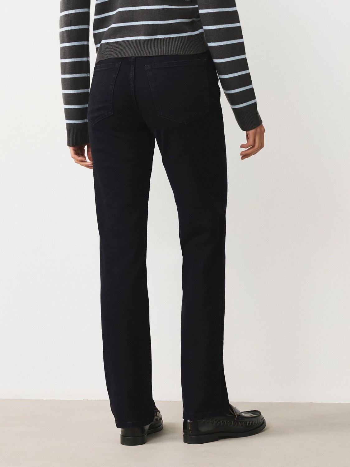 Next Джинсы Slim fit из черного денима — фото 3