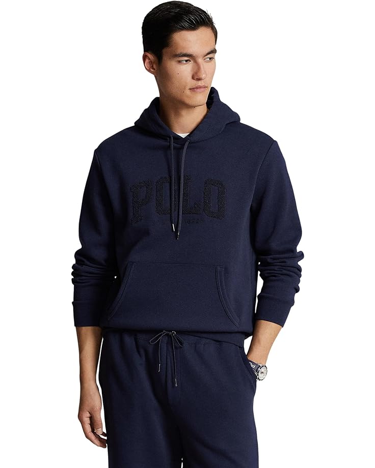 

Худи Polo Ralph Lauren Logo Double-Knit Mesh-Face, нави