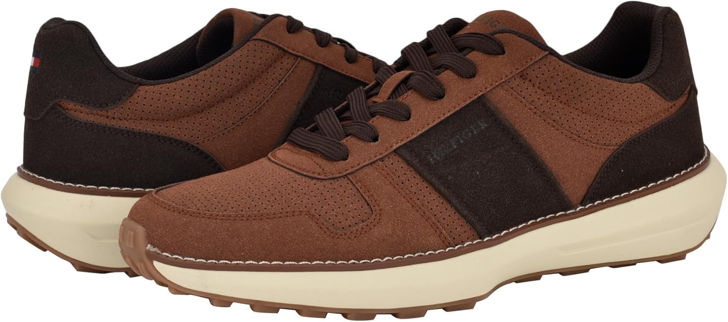 

Кроссовки Tommy Hilfiger Mens Edman, коричневый