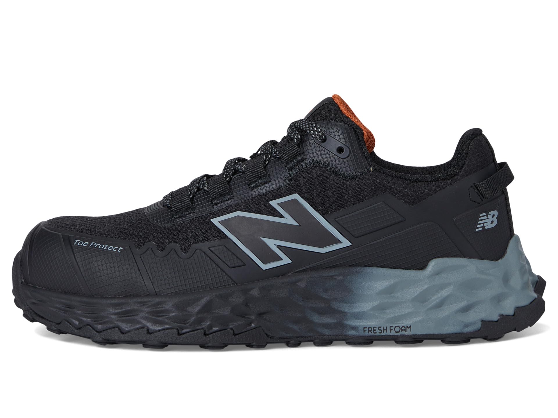 Кроссовки New Balance Work & Safety Cremorne Fresh Foam Low - Composite Toe, цвет Black/Grey — фото 4