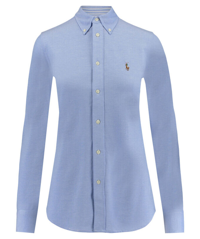 Блузка с длинными рукавами Polo Ralph Lauren, синий