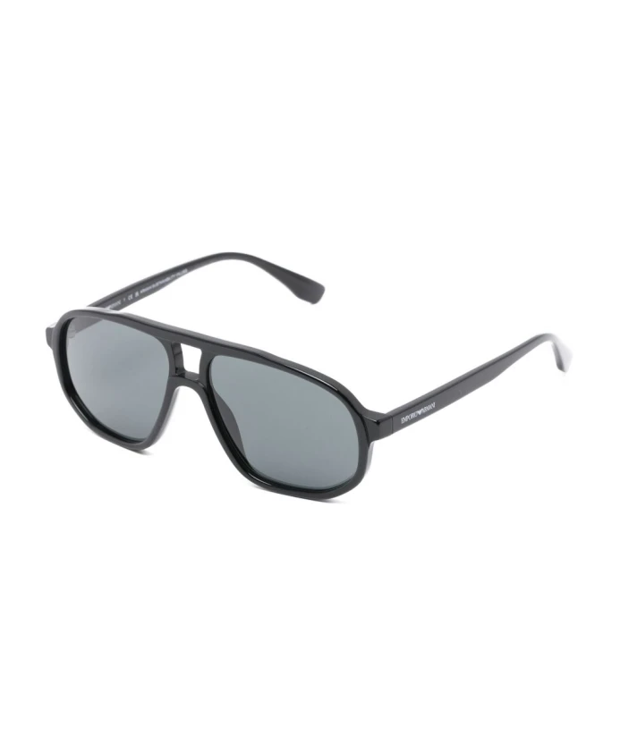 

Солнцезащитные очки пилота Emporio Armani, зеленый