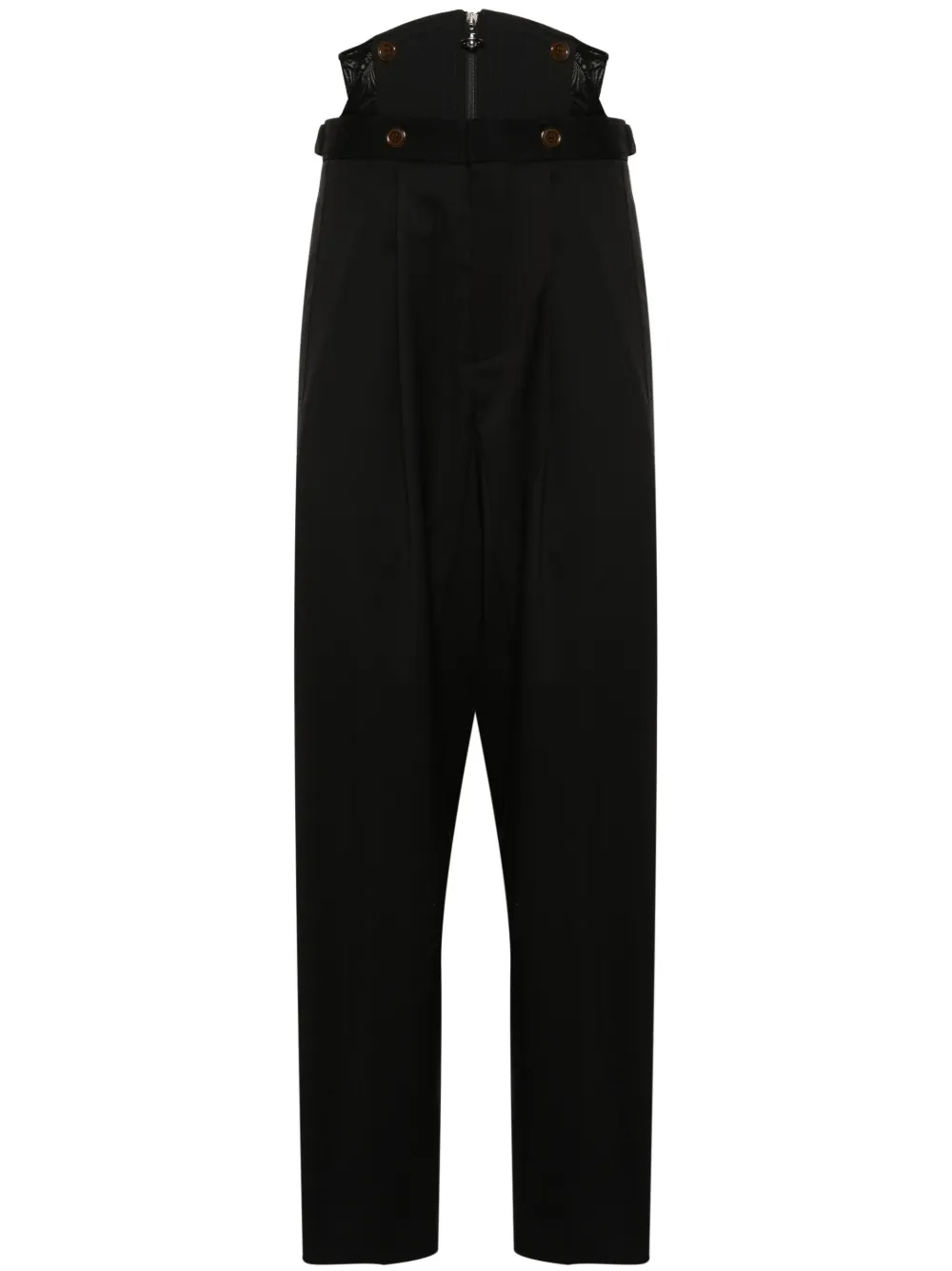 

Брюки с корсетом Vivienne Westwood, черный