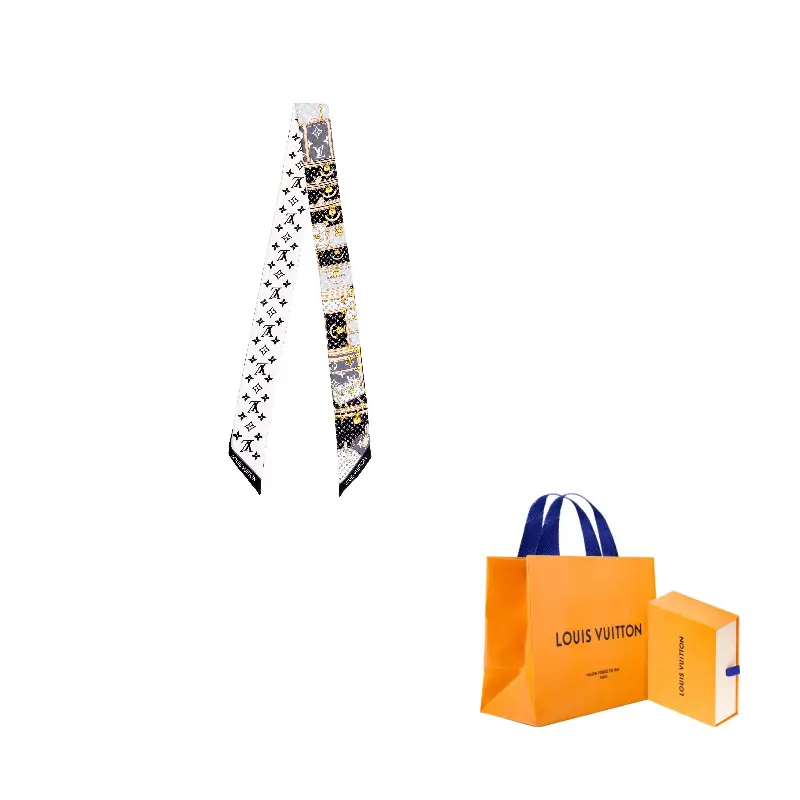 

LOUIS VUITTON Шёлковый платок, Black