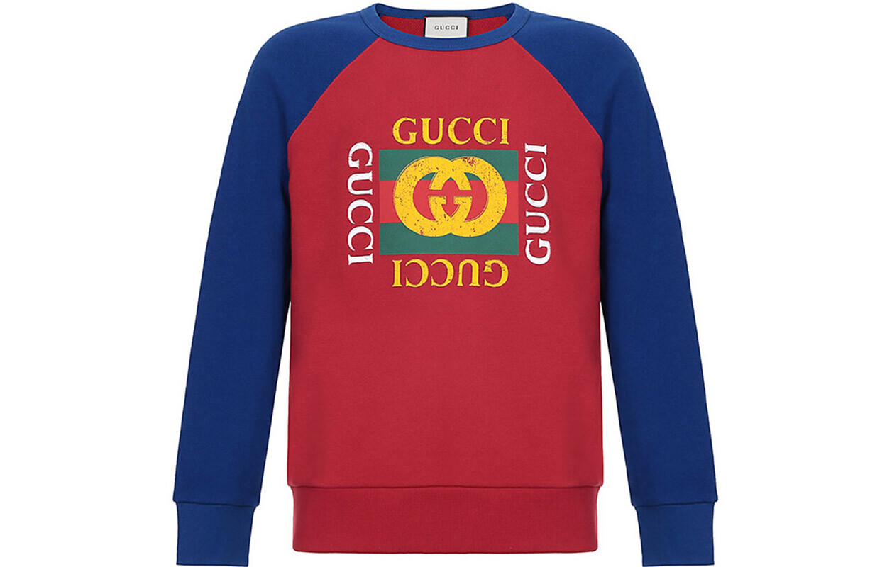 

Толстовка мужская красная Gucci, красный