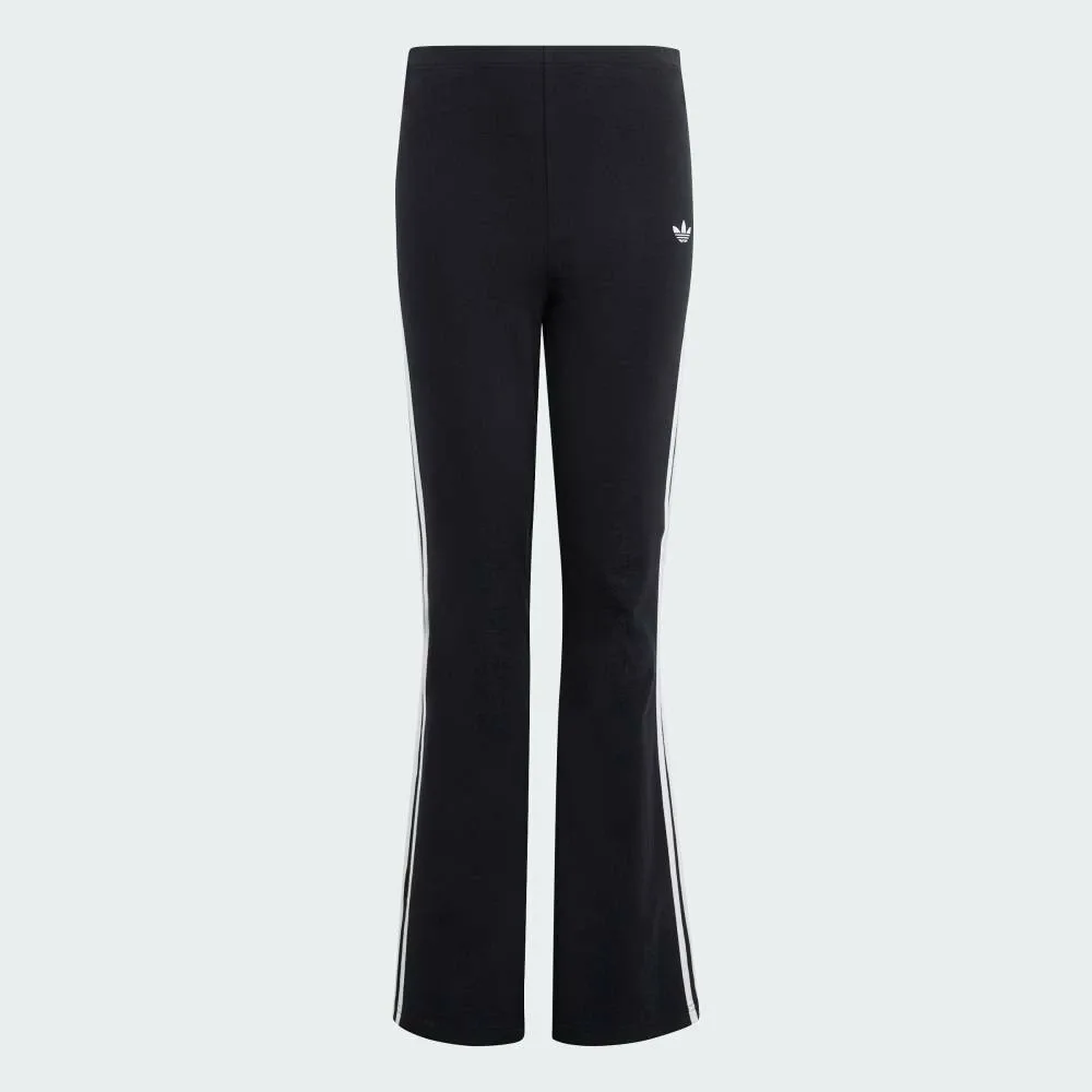 Леггинсы Three Stripes Flare Adidas, black — фото 4