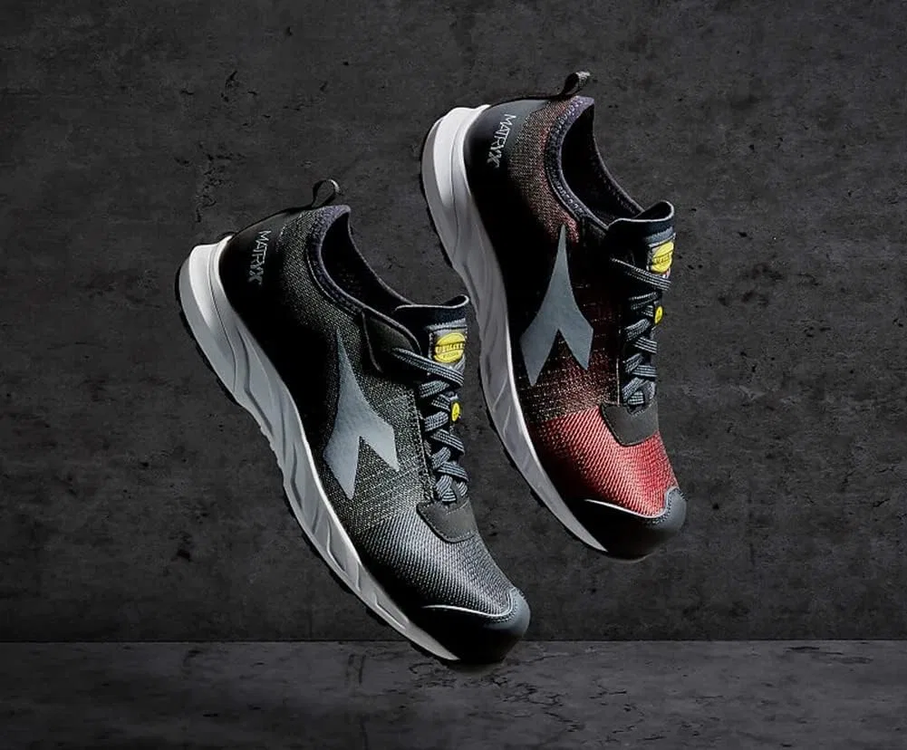 Рабочая обувь Utility Diadora - Fly Litebase Matryx Low S1P HRO SRC ESD для мужчин и женщин, универсальная защитная обувь, Black — фото 4