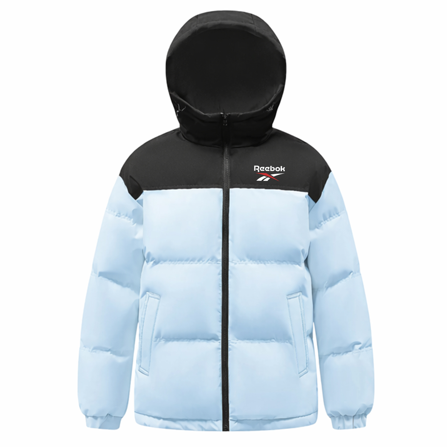 

Пуховик Unisex с капюшоном и флисовой подкладкой Reebok, sky синий