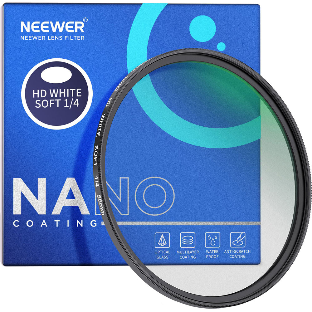 

Фильтр Neewer Soft White Diffusion 1/4 Filter (77mm) 66602198
