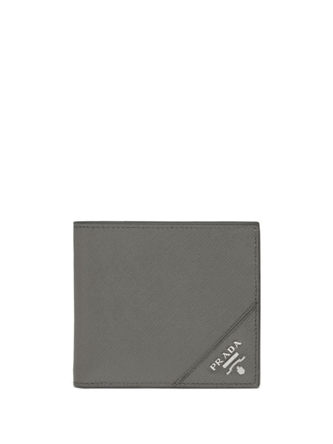

Prada бумажник из сафьяновой кожи, серый