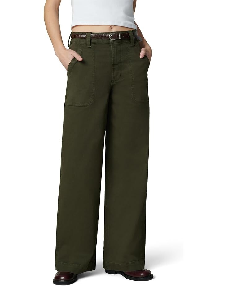 

Джинсы Joe's Jeans The Chloe Utility Wide Leg, цвет Forest Night