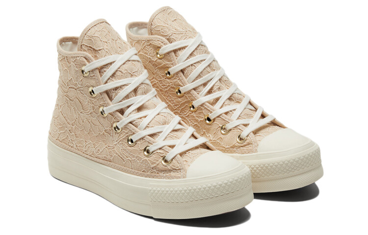 

Кеды Chuck Taylor All Star Women's Converse High 'Lace - Farro' Women's
