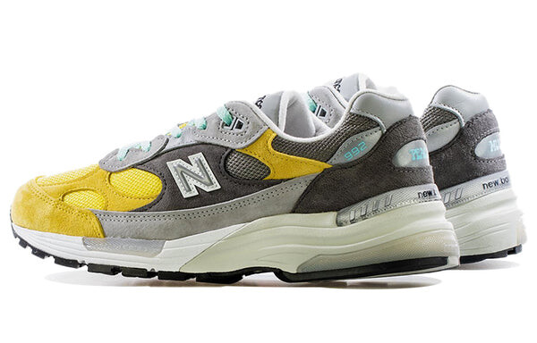 Кроссовки amoeba music x nice kicks x 992 сделано в сша New Balance, серый — фото 3